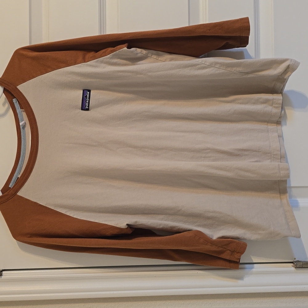 Patagonia Cotton in Conversation Baseball Reglan Top Large